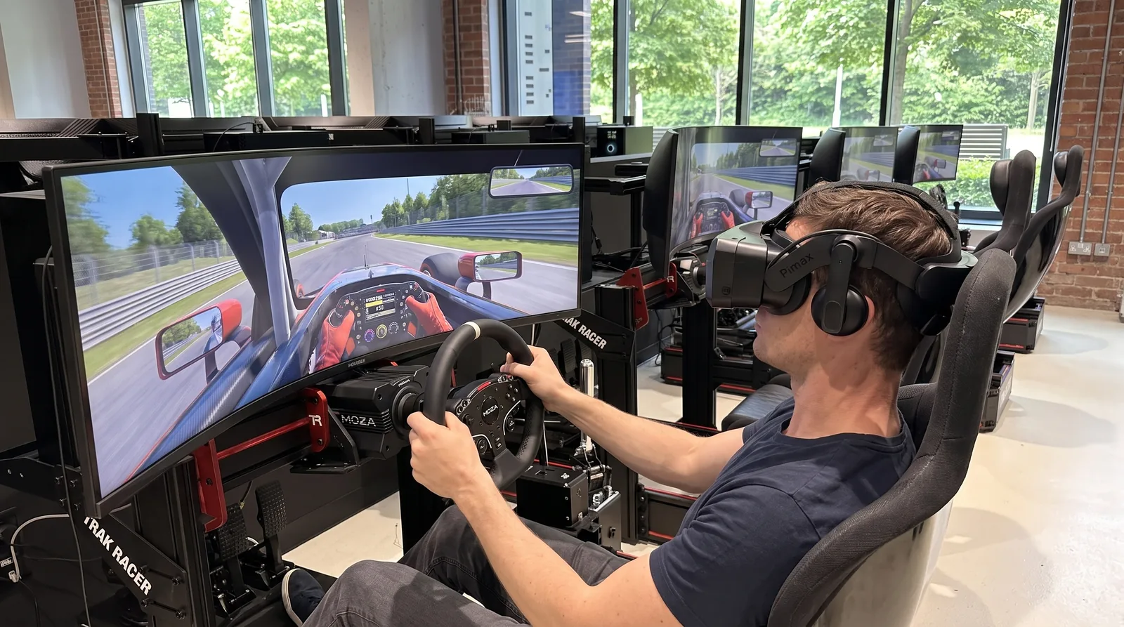 VR-заезд: обзор 360 градусов